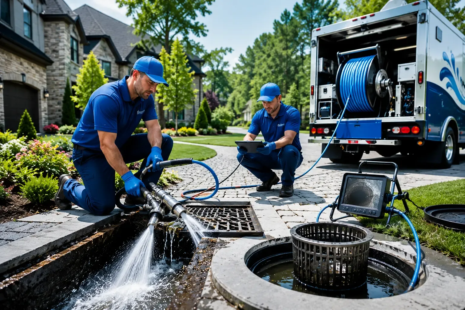 Local outdoor drain cleaning professionals in Bridgeport, CT